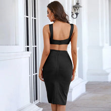 Load image into Gallery viewer, Criss Cross Bandage Dress
