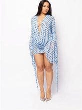 Load image into Gallery viewer, Whitney Polka Dot Mini Dress
