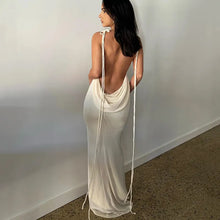 Load image into Gallery viewer, Cancun Backless Maxi Dress
