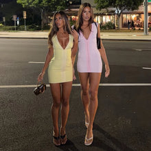 Load image into Gallery viewer, Jeanine Bandage Mini Dress
