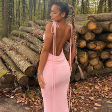 Load image into Gallery viewer, Michaela Ruched Maxi Dress

