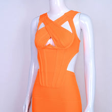 Load image into Gallery viewer, Criss Cross Bandage Dress
