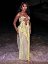 Load image into Gallery viewer, Olivia Ruched Maxi Dress
