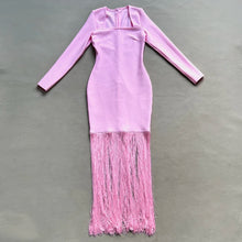 Load image into Gallery viewer, Nya Bandage Tassel Dress
