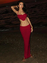 Load image into Gallery viewer, Lizda Knit Skirt Set
