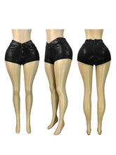 Load image into Gallery viewer, Leather Capri Pants Set
