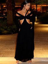 Load image into Gallery viewer, Kelli Batwing Maxi Dress
