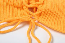 Load image into Gallery viewer, Pearl Plait Crochet Mini Skirt Set
