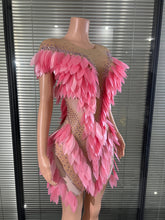 Load image into Gallery viewer, Ana Sequins Mesh Dress

