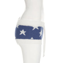 Load image into Gallery viewer, Star Stripe Knit Shorts
