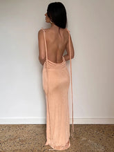 Load image into Gallery viewer, Michaela Ruched Maxi Dress
