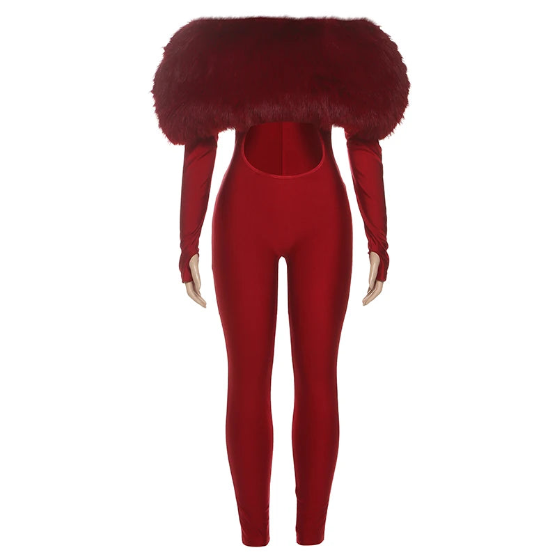 Luna Furry Jumpsuit