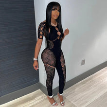 Load image into Gallery viewer, Tania Mesh Jumpsuit
