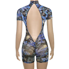 Load image into Gallery viewer, Lorine Mesh Backless Romper

