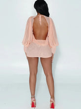 Load image into Gallery viewer, Wilna Mesh Mini Dress
