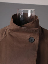 Load image into Gallery viewer, Brown Belted Trench Coat
