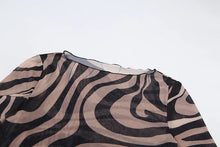 Load image into Gallery viewer, Brina Mesh Ruffles Short Set
