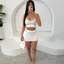 Load image into Gallery viewer, Erika Ribbed Skirt Set
