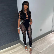 Load image into Gallery viewer, Tania Mesh Jumpsuit
