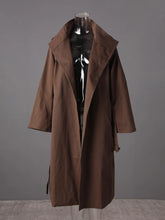 Load image into Gallery viewer, Brown Belted Trench Coat

