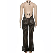 Load image into Gallery viewer, Flower Applique Knit Jumpsuit
