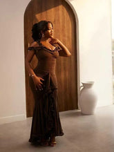 Load image into Gallery viewer, Nadya Off-Shoulder Maxi Dress
