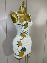 Load image into Gallery viewer, Pineapple Bandage Mini Dress
