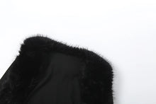 Load image into Gallery viewer, Shawl Fur Skirt Set
