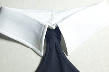 Load image into Gallery viewer, A White Collar Mini Dress
