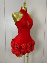 Load image into Gallery viewer, Tatiana Flower Bandage Dress
