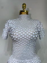 Load image into Gallery viewer, Scale Sequin Bodysuit Dress
