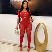 Load image into Gallery viewer, Tania Mesh Jumpsuit
