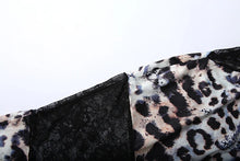 Load image into Gallery viewer, Lia Leopard Mesh Maxi Dress
