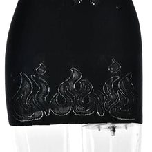 Load image into Gallery viewer, Flaming Hot Mesh Mini Dress
