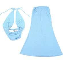 Load image into Gallery viewer, Addyson Ruched Maxi Skirt Set
