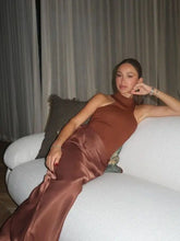 Load image into Gallery viewer, Tori Satin Maxi Dress
