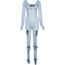Load image into Gallery viewer, Lola Mesh Jumpsuit
