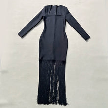 Load image into Gallery viewer, Nya Bandage Tassel Dress
