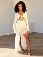 Load image into Gallery viewer, Lia Ruffles Maxi Dress
