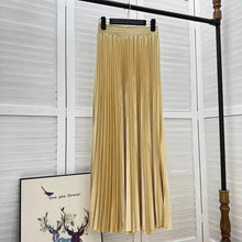 Load image into Gallery viewer, Elegant Pleated Maxi Skirt

