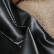 Load image into Gallery viewer, Tie Dye Furry Leather Mini Skirt
