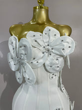 Load image into Gallery viewer, Flower Bandage Mini Dress
