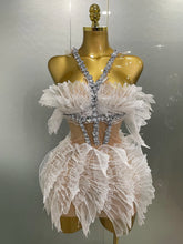 Load image into Gallery viewer, Angel Wings Mini Dress
