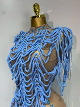 Load image into Gallery viewer, Venia Rhinestone Dress
