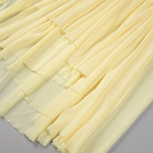 Load image into Gallery viewer, Yellow Silk Maxi Dress
