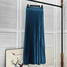 Load image into Gallery viewer, Elegant Pleated Maxi Skirt
