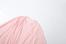 Load image into Gallery viewer, Pink Ruched Maxi Dress
