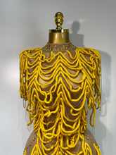 Load image into Gallery viewer, Venia Rhinestone Dress
