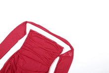 Load image into Gallery viewer, Monika Ruched Mini Dress
