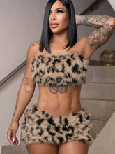 Load image into Gallery viewer, Wilderness Leopard Skirt Set
